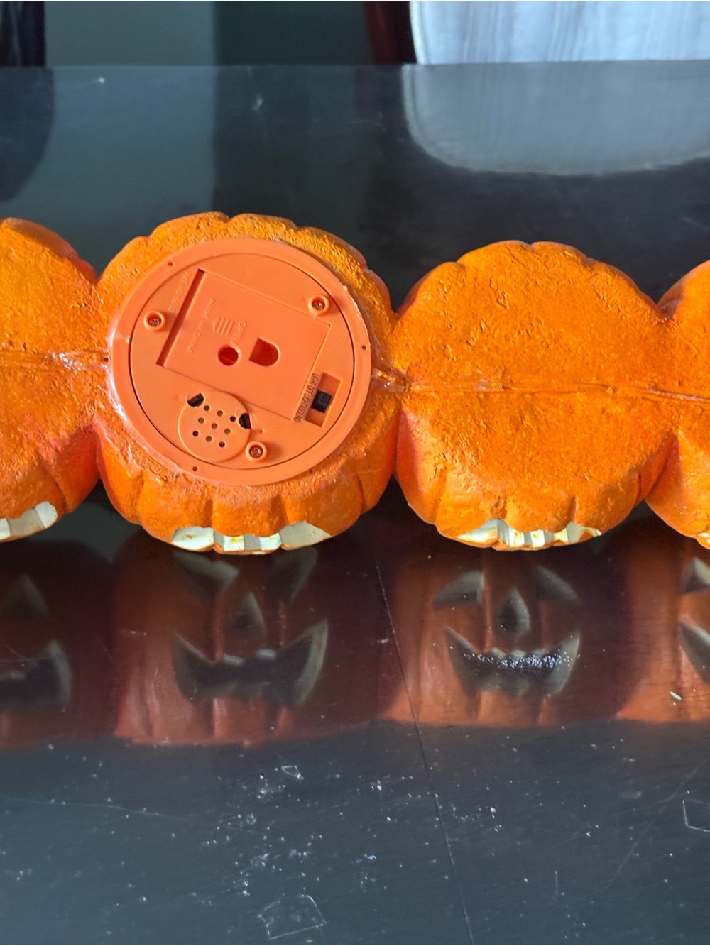 Halloween Pumpkin Jack-O'-Lantern Set - Lights Sounds Working - Picture 11 of 16